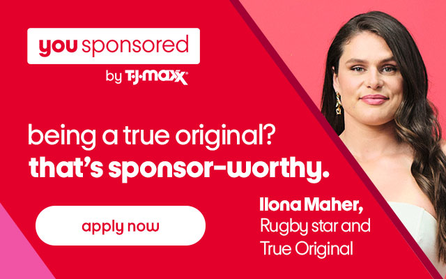 being a true original? that's sponsor-worthy. Ilona Maher, Rugby star and True Original. apply now.