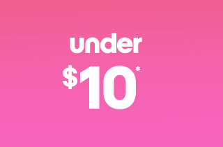 under $10*